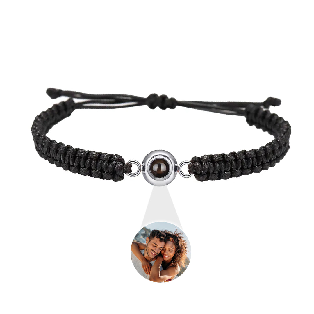 Personalized photo bracelet - To my loved Ones