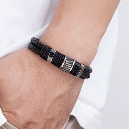 Luxury leather bracelet - For my loved One