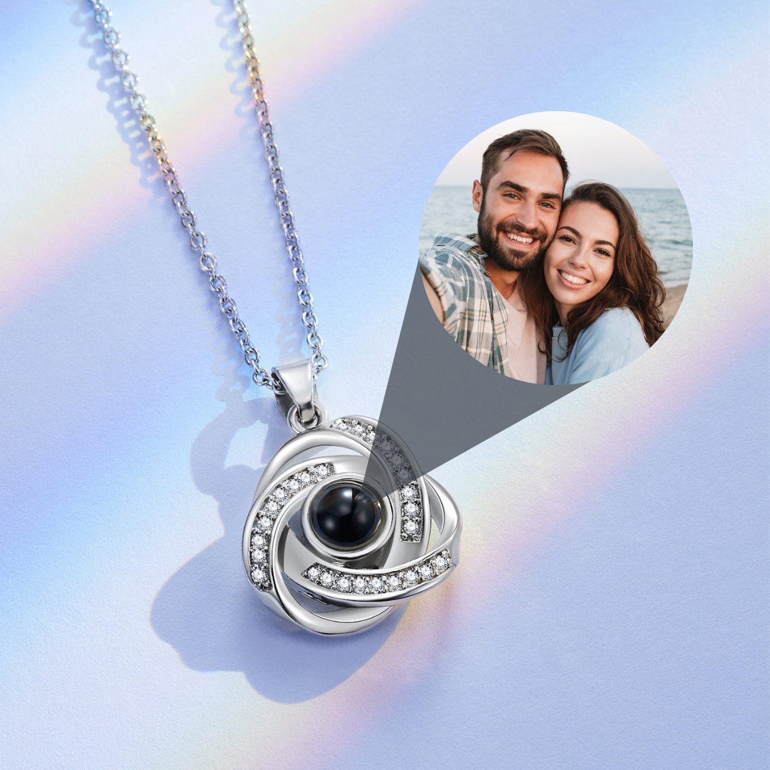 Trinity Photo Necklace