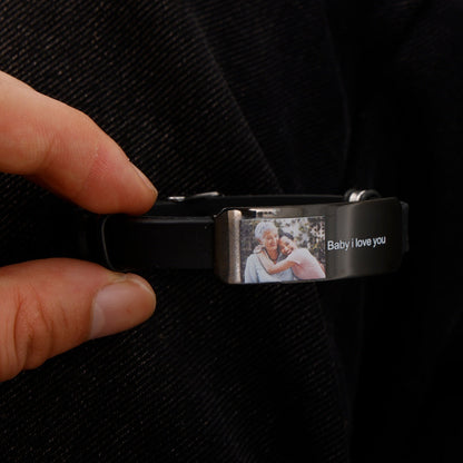 Custom Photo Engraved Bracelet