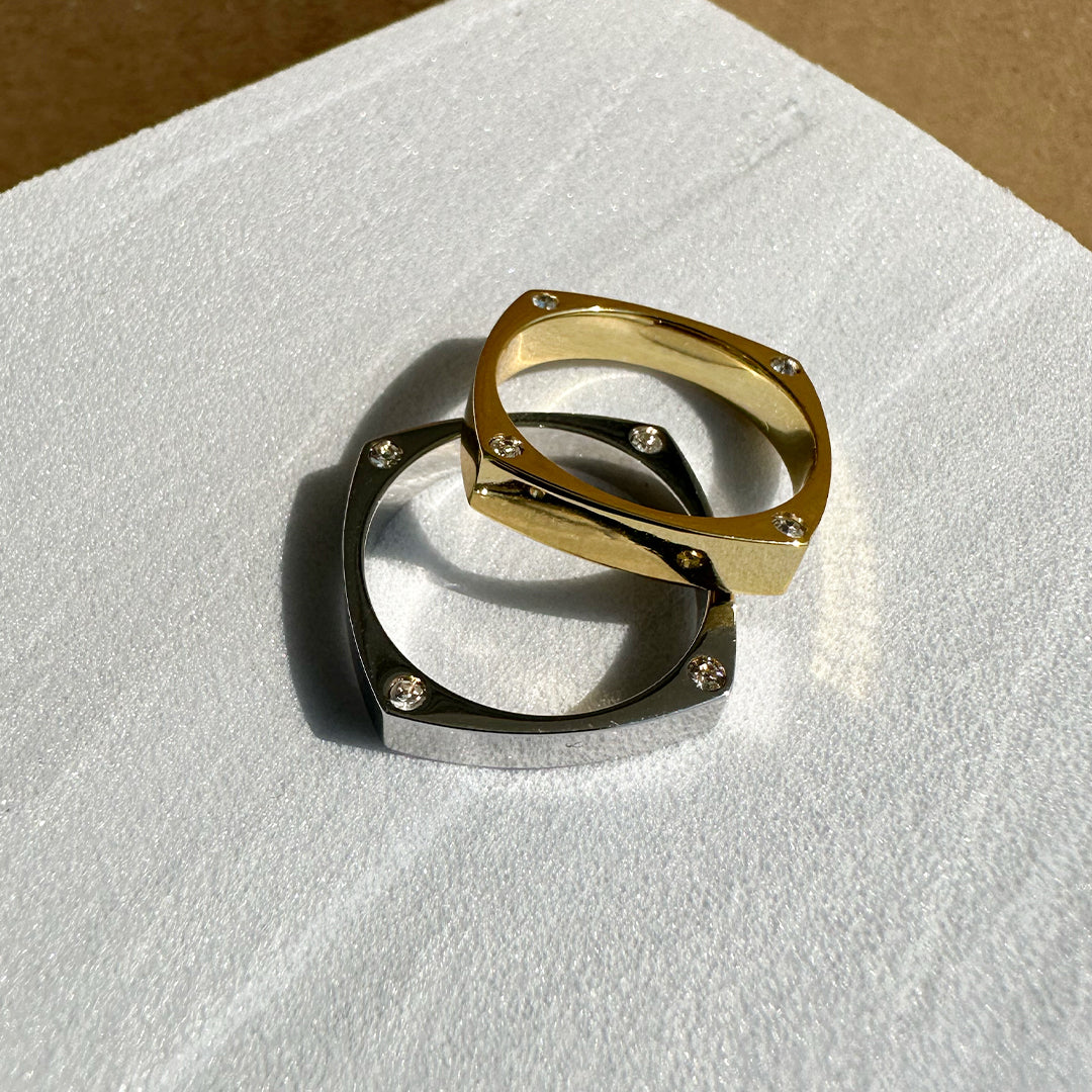 Light Projection Ring - LOVE FOREVER - With Rosebox