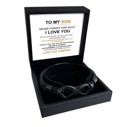 Infinity Bracelet - I love you “To my Son”