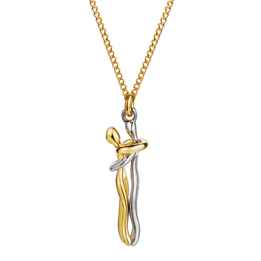 Gold Hug Necklace